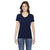 American Apparel Women's Navy Poly-Cotton Short Sleeve Crewneck T-Shirt