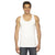 American Apparel Unisex White Poly-Cotton Tank