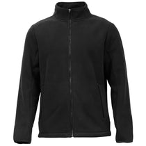 BAW Men's Black Bonded Fleece Jacket