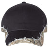 Outdoor Cap Black/Realtree Edge Barbed Wire Camo Cap