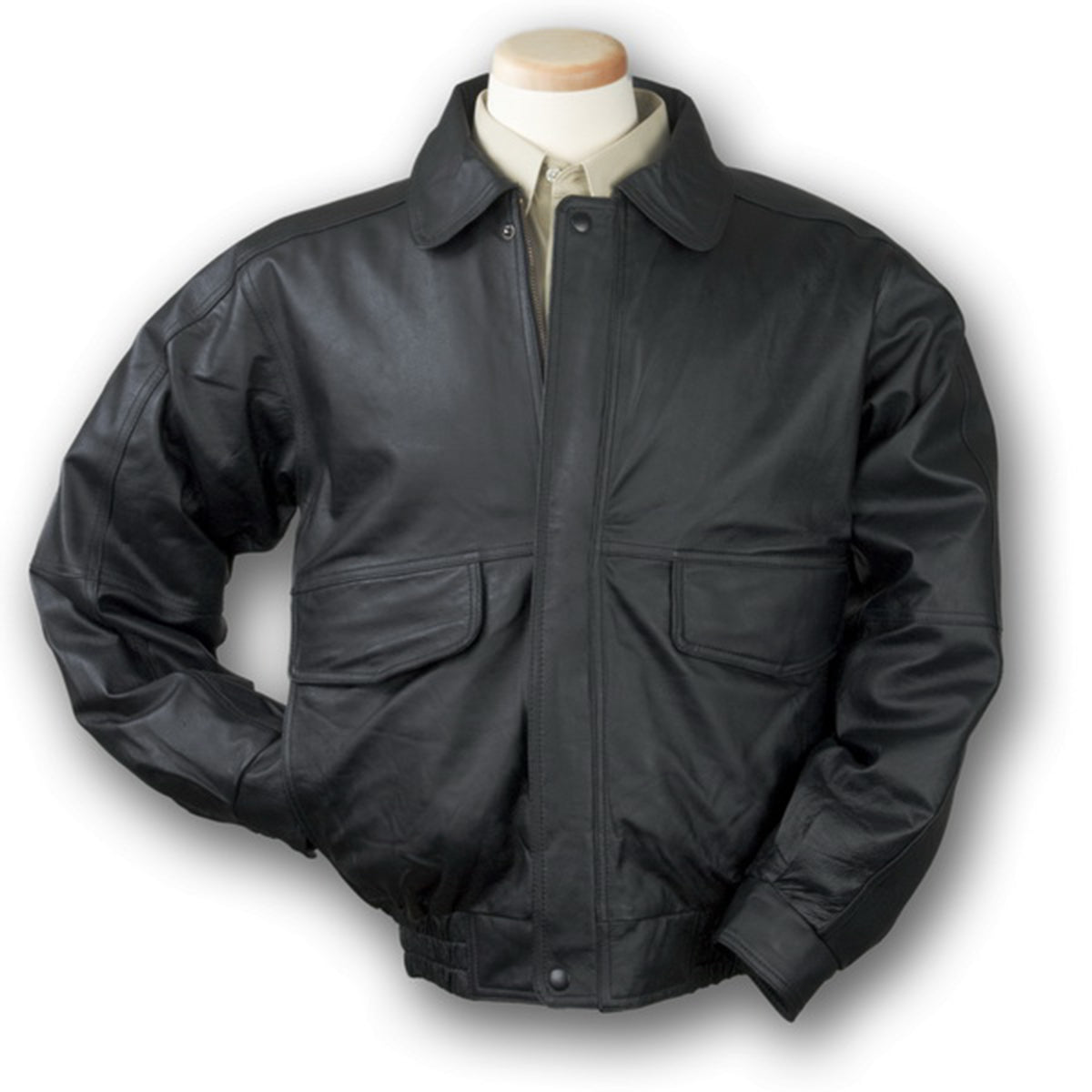 New Burks bay shops Leather bomber Jacket