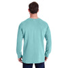 Comfort Colors Men's Chalky Mint French Terry Crew With Pocket