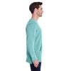 Comfort Colors Men's Chalky Mint French Terry Crew With Pocket