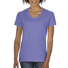 Comfort Colors Women's Violet Midweight RS V-Neck T-Shirt