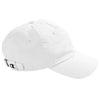 Champion White Brushed Cotton 6-Panel Cap