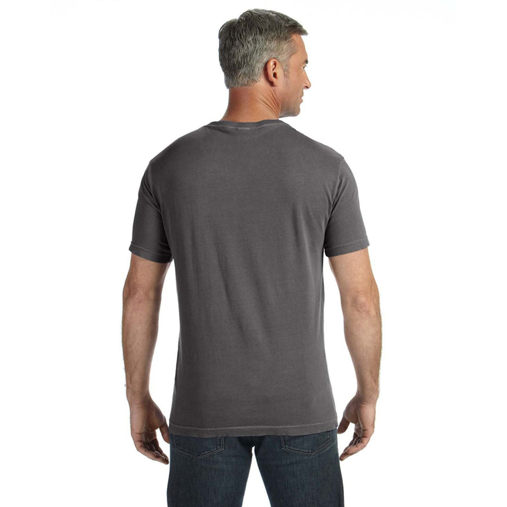 Comfort Colors Men's Pepper 5.4 Oz. V-Neck T-Shirt