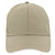 AHEAD Khaki/White Textured Poly Solid Cap