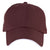 AHEAD University Bordeaux/White Textured Poly Solid Cap