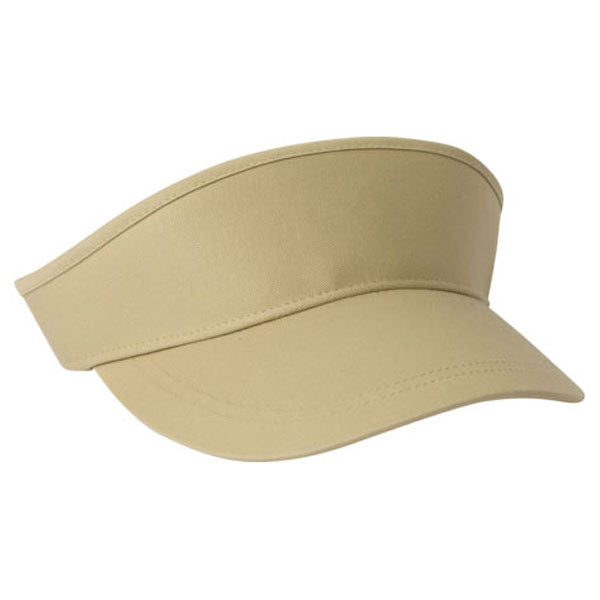 AHEAD Khaki Traditional Golf Visor