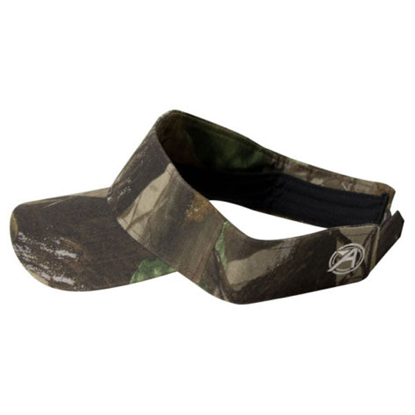 AHEAD Hd Green/Camo Real Tree Hardwoods Visor