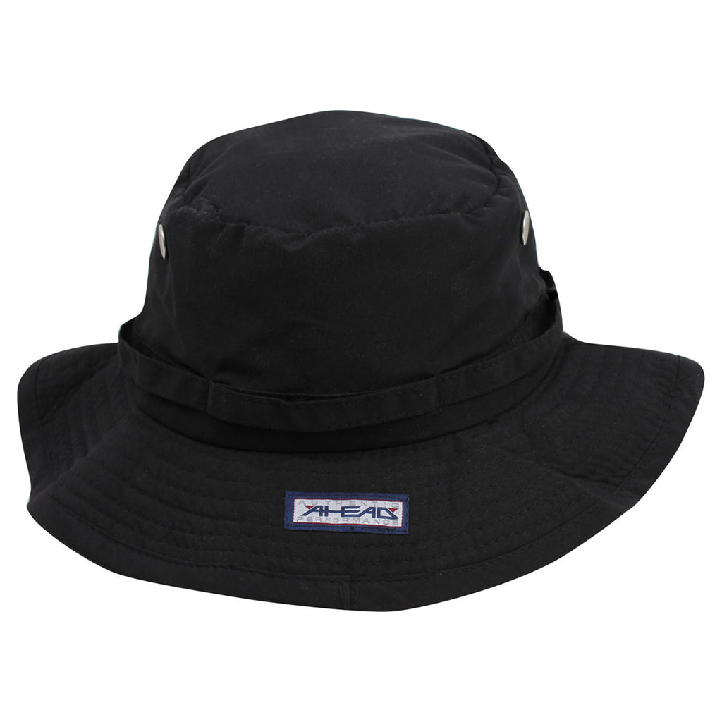 AHEAD Black Curfer Sun Hat