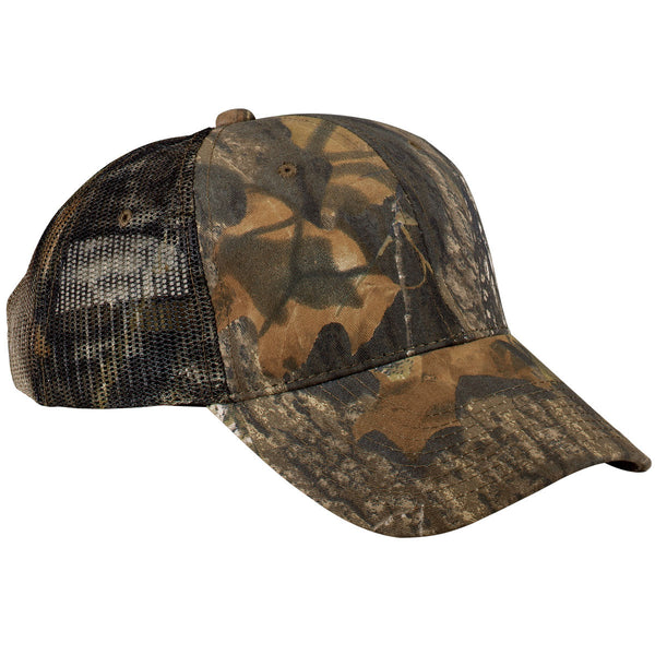 Port Authority Mossy Oak New Break-Up Pro Camouflage Series Cap with M