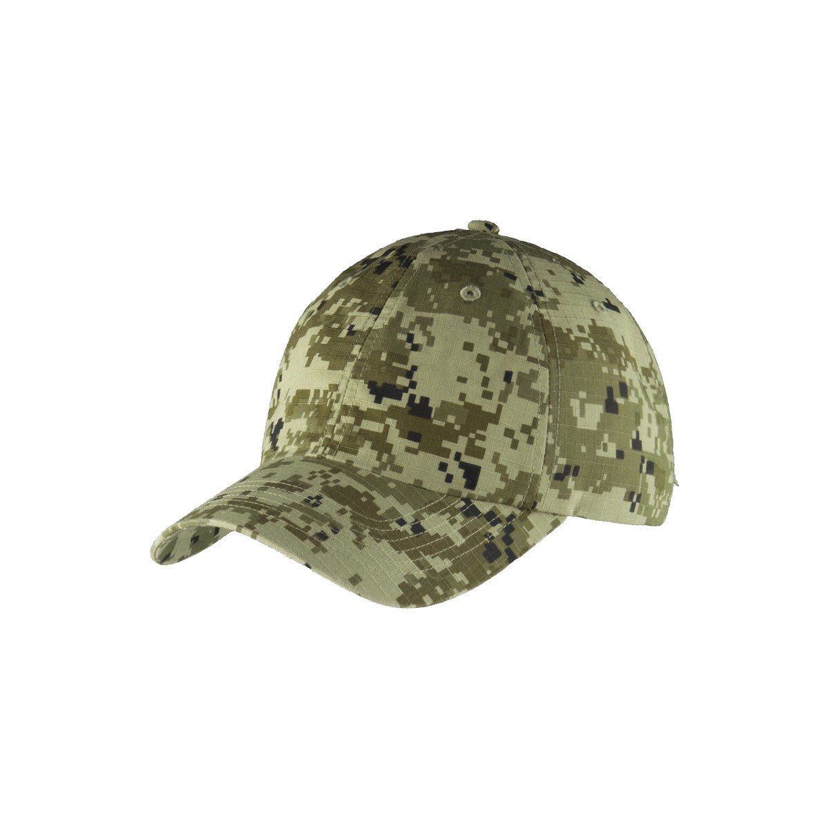 Port Authority Digital Ripstop Green Camouflage Cap C925-GRN-CMO