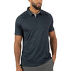 UNRL Men's Black/Grey Catamaran Polo