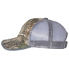 Outdoor Cap Realtree Edge/Charcoal Weathered Bound Visor Trucker Cap