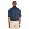 Core 365 Men's Classic Navy/Carbon Express Microstripe Performance Pique Polo