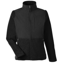 Core 365 Women's Black/Black Journey Summit Hybrid Full-Zip