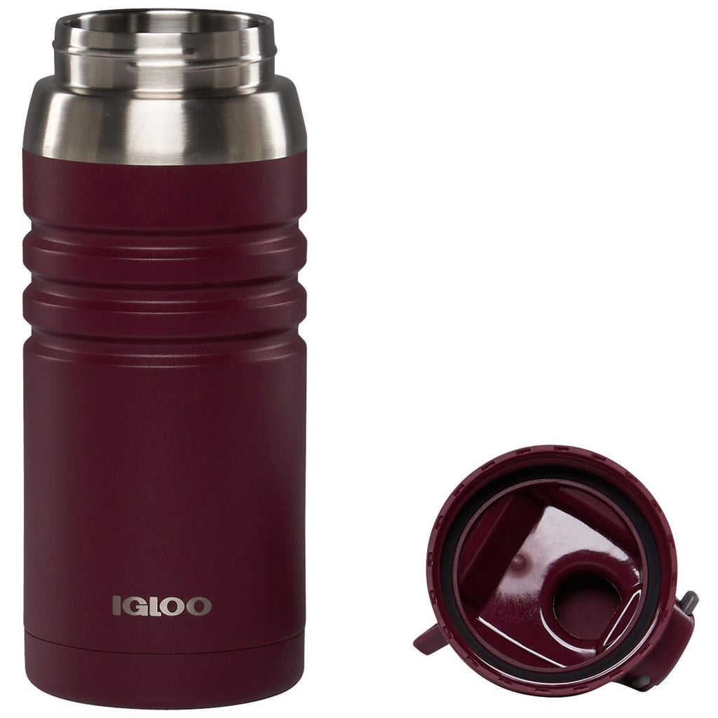 IGLOO 36OZ VACUUM INSULATED BOTTLE BLUE