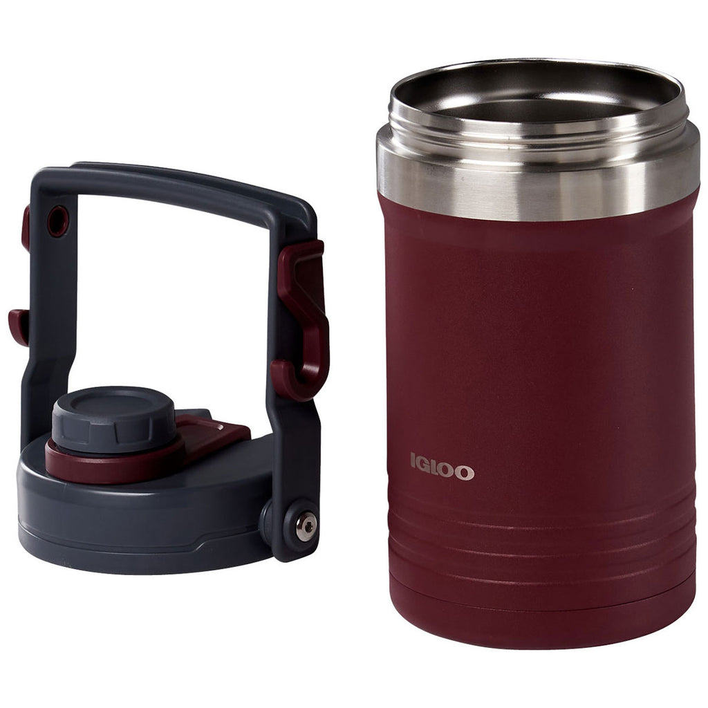 Igloo Burgundy Half Gallon Vacuum Insulated Jug