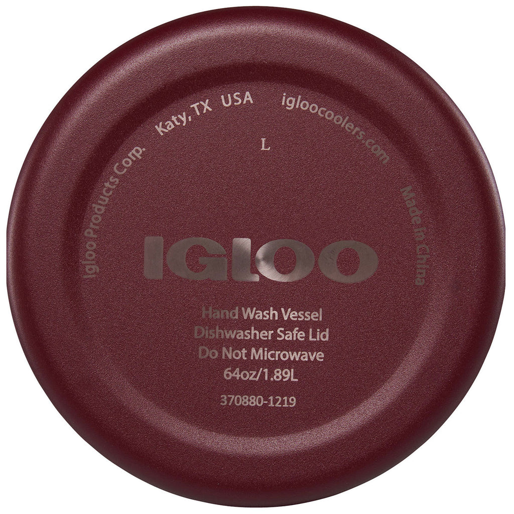 Igloo Burgundy Half Gallon Vacuum Insulated Jug