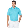 Callaway Men's Scuba Blue Twill Textured Polo