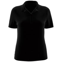 Callaway Women's Black Eco Horizontal Textured Polo