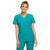 Cherokee Women's Teal Blue iFlex V-Neck Top