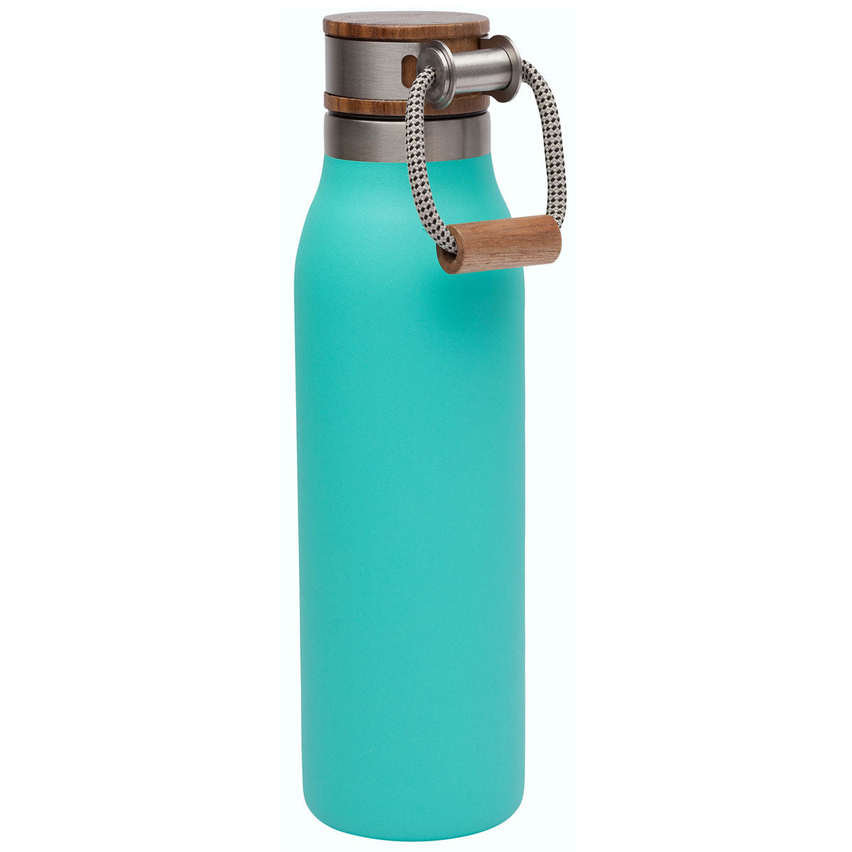 Manna™ 18 oz. Ascend Stainless Steel Water Bottle w/ Acacia Lid