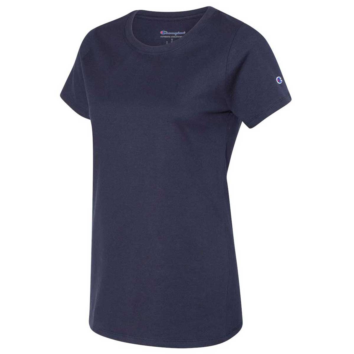 Champion Women's T-Shirt - Navy - S