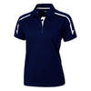 BAW Women's Royal/White Infinity Cool-Tek Polo