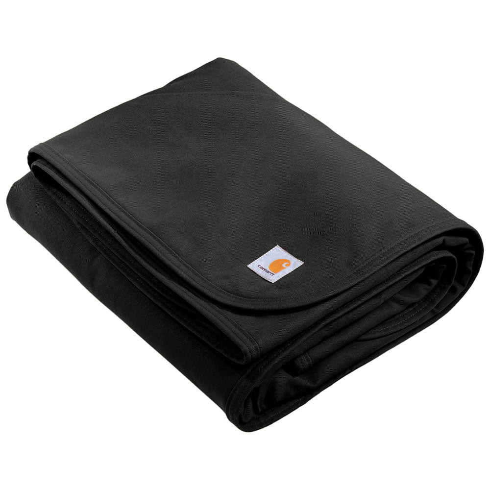 Carhartt Black Firm Duck Sherpa Lined Blanket