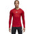 adidas Men's Power Red Alphaskin Long Sleeve Tee