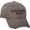 Drake Waterfowl Grey Drake Solid Distressed Cap