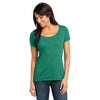 District Made Women's Evergreen Textured Scoop Tee