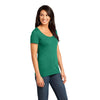 District Made Women's Evergreen Textured Scoop Tee