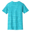 District Men's Aquamarine Extreme Heather Crew Tee