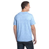 District Men's Blue Extreme Heather Crew Tee