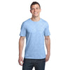 District Men's Blue Extreme Heather Crew Tee