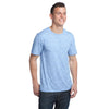 District Men's Blue Extreme Heather Crew Tee