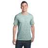 District Men's Green Extreme Heather Crew Tee