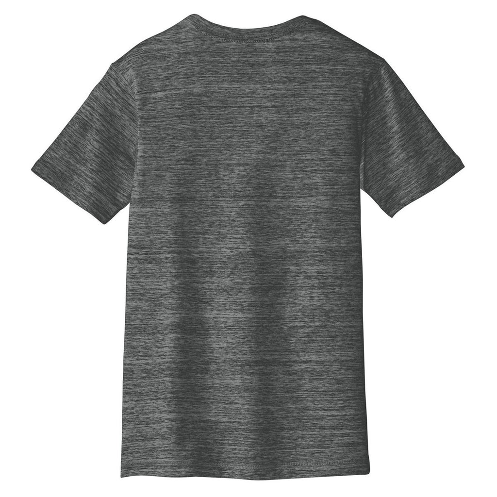 District Men's Magnet Grey Extreme Heather Crew Tee