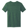 District Men's Green Gravel Gravel 50/50 Notch Crew Tee