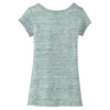 District Women's Green Extreme Heather V-Neck Tee