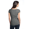 District Women's Magnet Grey Extreme Heather V-Neck Tee