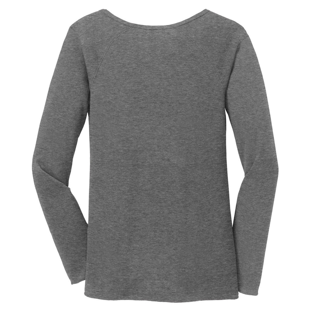 District Women's Deep Heather Long Sleeve Thermal