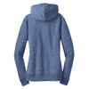 District Women's Marled Storm Blue Marled Fleece Full-Zip Hoodie