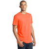 District Men's Neon Orange The Concert Tee V-Neck