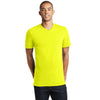 District Men's Neon Yellow The Concert Tee V-Neck