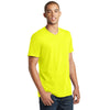 District Men's Neon Yellow The Concert Tee V-Neck