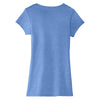 District Women's Heathered Royal Very Important Tee Deep V-Neck